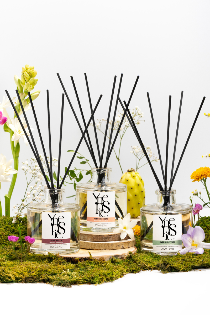 Diffuseur parfumé boisé et épicé - Ynepsie
